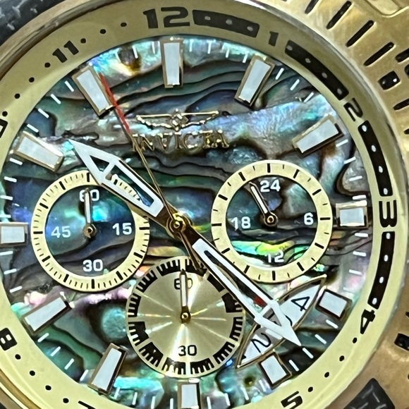 Invicta Pro Diver Scuba men’s watch with abalone dial 51mm BRAND NEW IN BOX - Picture 12 of 13